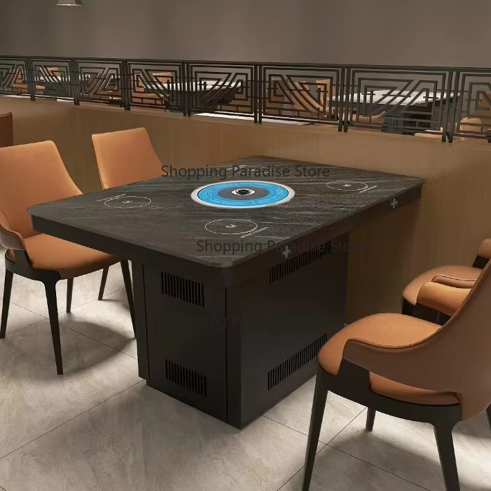 Commercial Kitchen Zones - Commercial Hot Pot Dining Table with