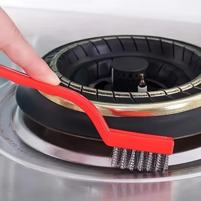 Commercial Kitchen Hood Cleaning - 3pcs/gas stove cleaning brush stove range