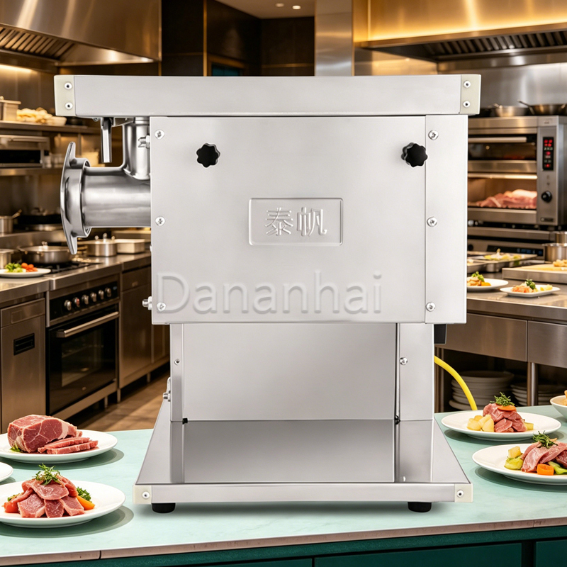 Commercial Kitchen Grinder - Commercial Desktop Stainless Steel Meat Cutter