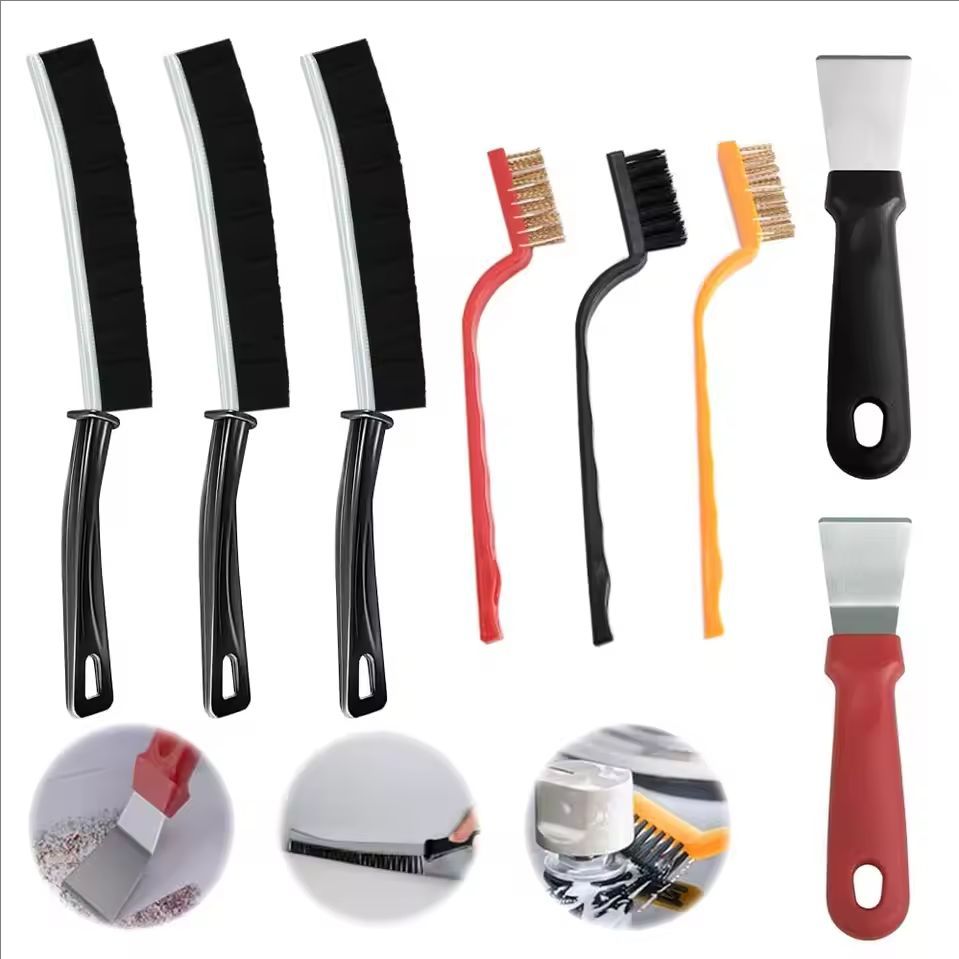 Commercial Kitchen Hood Cleaning - Cleaning Tool Set Multi-Surface Durable Brush