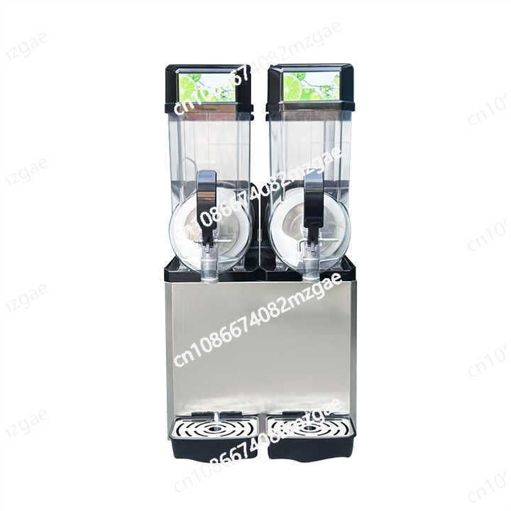 Commercial Ice Maker - Smoothie Machine 2 Tanks 15L Slushy