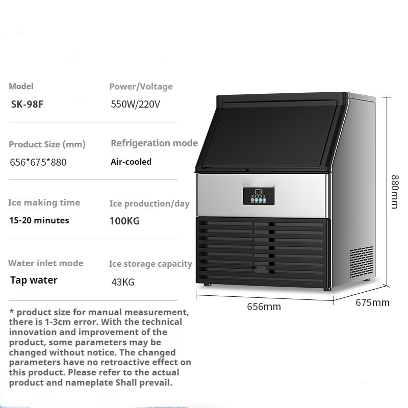 Hot Sale Stainless Steel Ice M - Commercial Ice Maker recension och pris