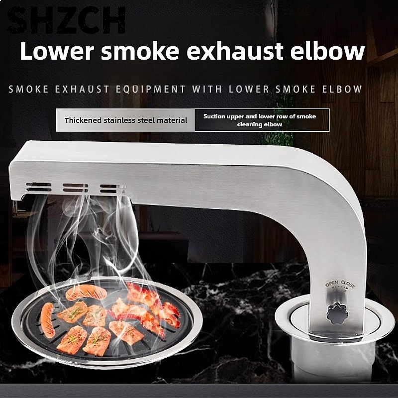 Updraft BBQ Vent Hood Elbow Co - Commercial Kitchen Hood Cleaning recension och pris