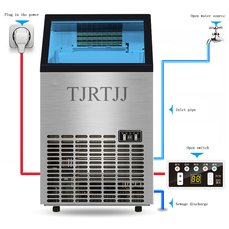 Commercial Integrated Air-Cool - Commercial Ice Maker recension och pris
