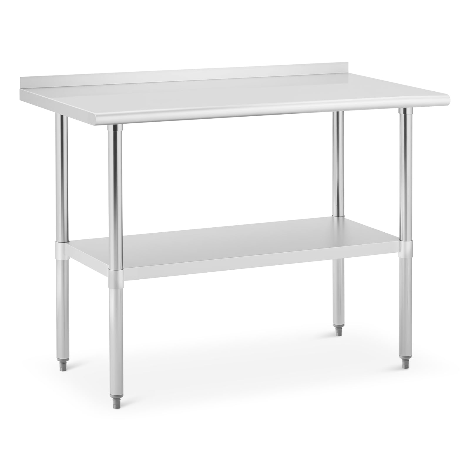 Stainless Steel Work Table wit - Commercial Kitchen Backsplash recension och pris