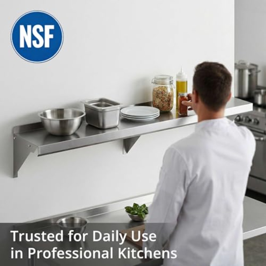 Commercial kitchen wall mount  - Commercial Kitchen Backsplash recension och pris