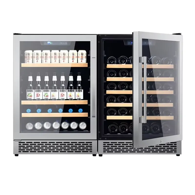 48 Bottle Wine Fridge Dual Gla - Commercial Kitchen Zones recension och pris