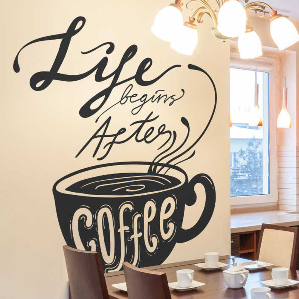 Life Begins After Coffee Mugs  - Commercial Kitchen Tiles recension och pris