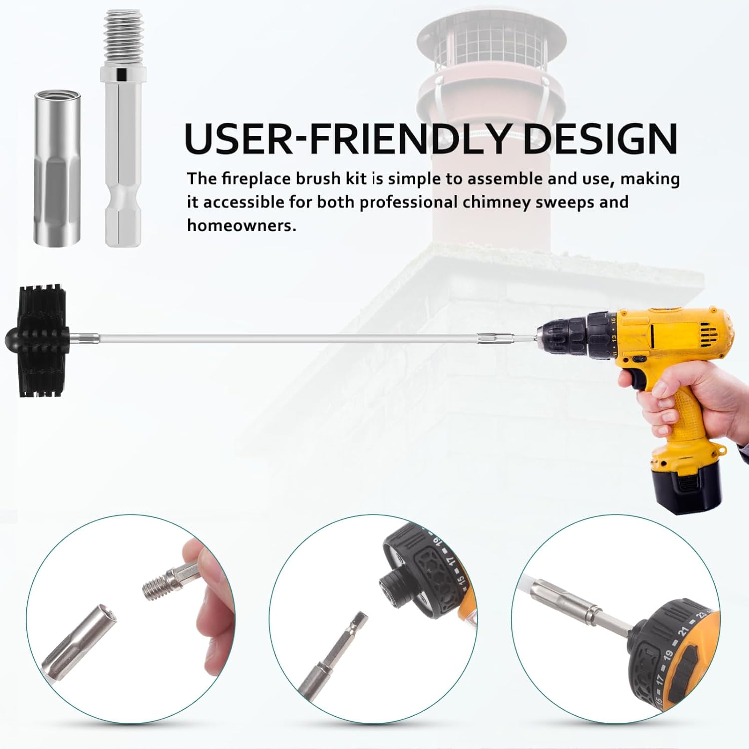 Flexible Chimney Brush Kit wit - Commercial Kitchen Ventilation recension och pris