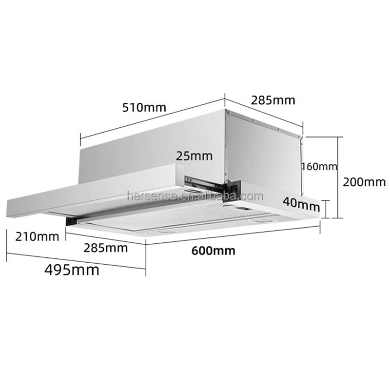 900CFM High Power Kitchen Hood - Commercial Kitchen Hood Cleaning recension och pris