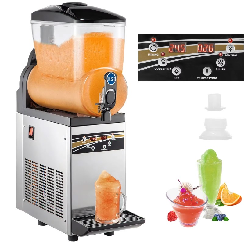 2026VEVOR Commercial Slushy Ic - Commercial Ice Maker recension och pris