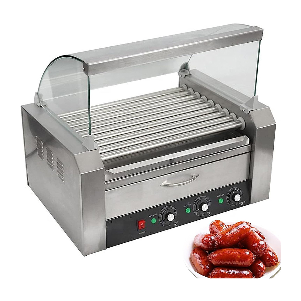 HHD09A Hotdog Roller Grill Com - Hot Dog Roller Grill recension och pris