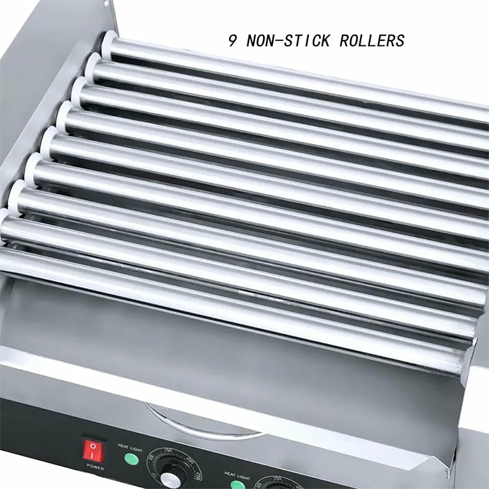 HHD09A Hotdog Roller Grill Com - Hot Dog Roller Grill recension och pris
