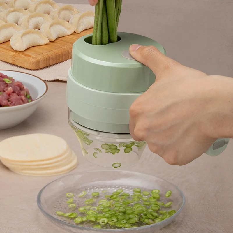 Handheld 4-in-1 Wireless Elect - Commercial Kitchen Grinder recension och pris
