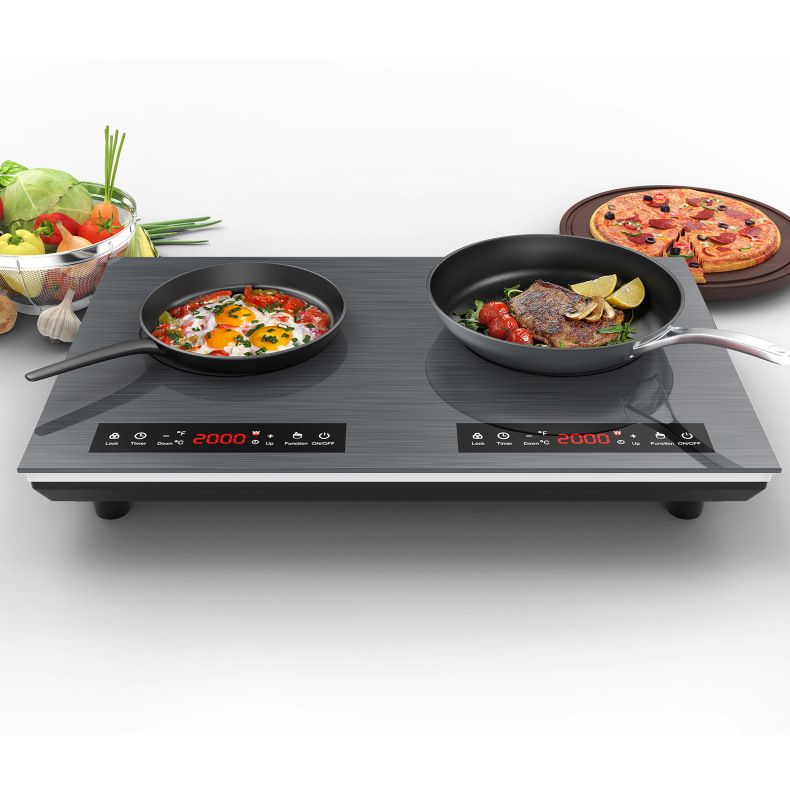 Dual‑Burner Induction Cooktop, - Commercial Kitchen Zones recension och pris
