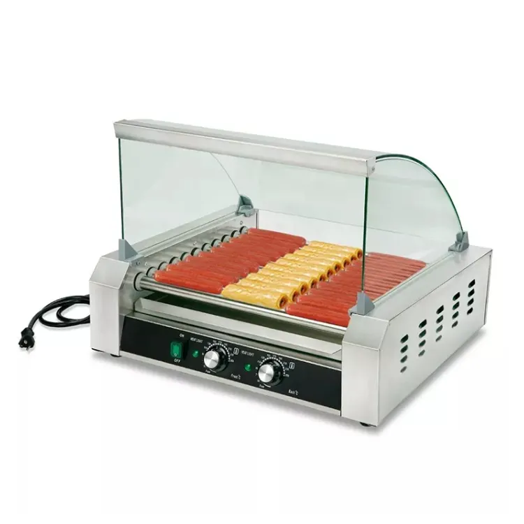 Hot Dog 11 Roller 27 Dogs Gril - Hot Dog Roller Grill recension och pris