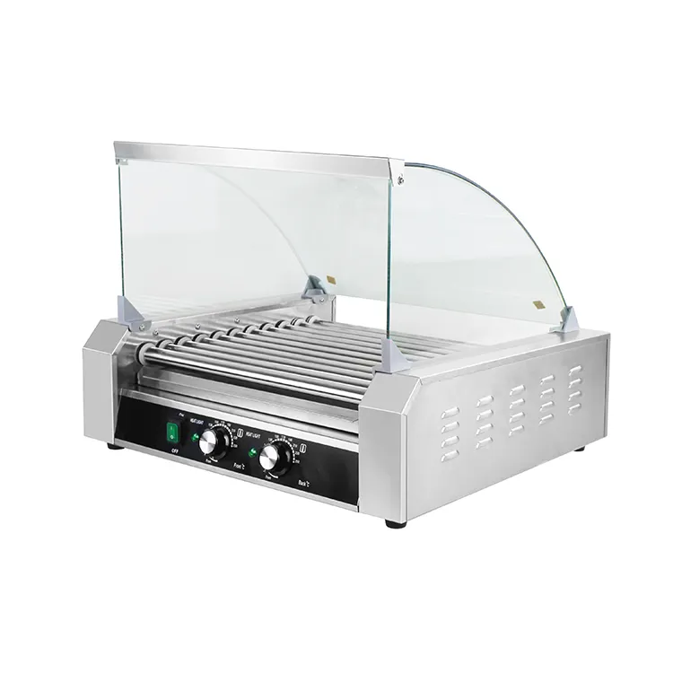 Hot Dog 11 Roller 27 Dogs Gril - Hot Dog Roller Grill recension och pris