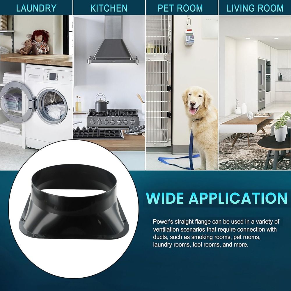Fan Connection ABS Wall Flange - Commercial Kitchen Ventilation recension och pris