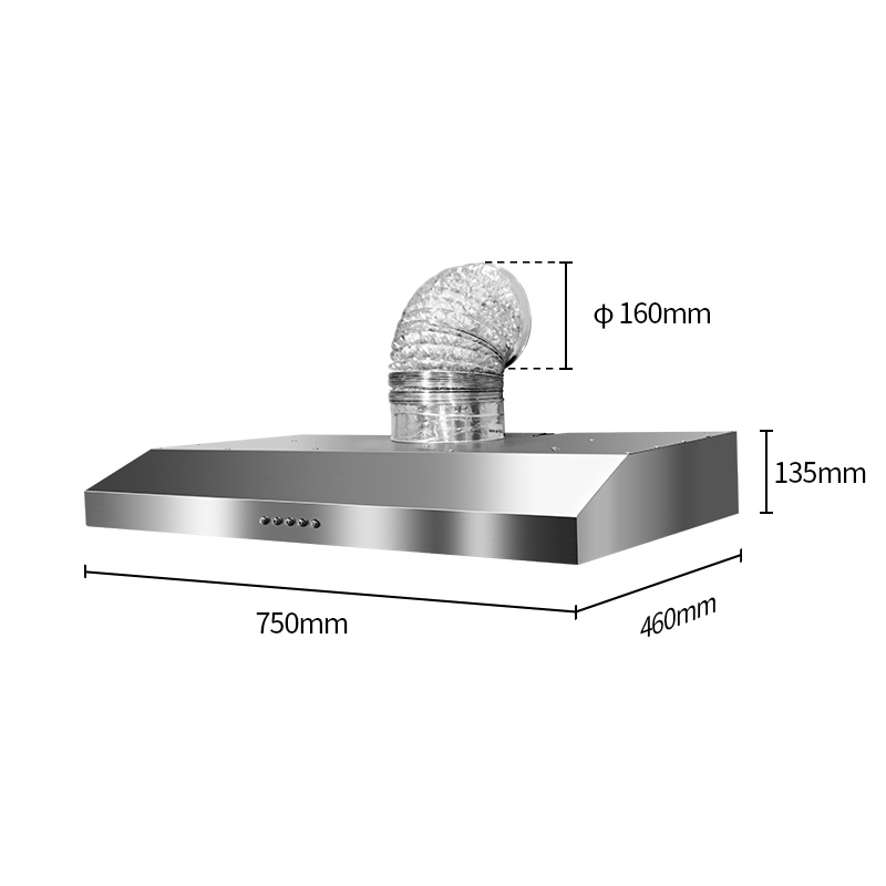 Slim Kitchen Extractor Wall-Mo - Commercial Kitchen Hood Cleaning recension och pris