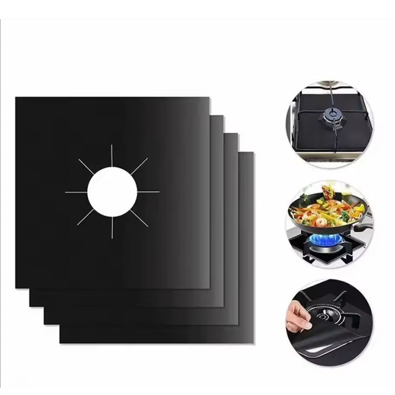 2/4/8Pcs Gas Stove Protector C - Commercial Kitchen Hood Cleaning recension och pris