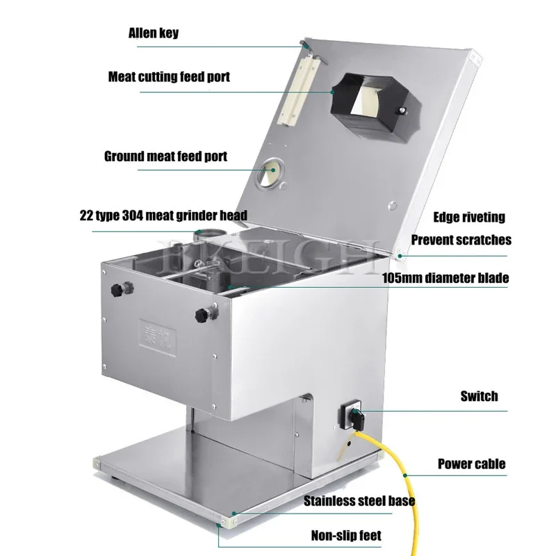 Commercial Desktop Stainless S - Commercial Kitchen Grinder recension och pris