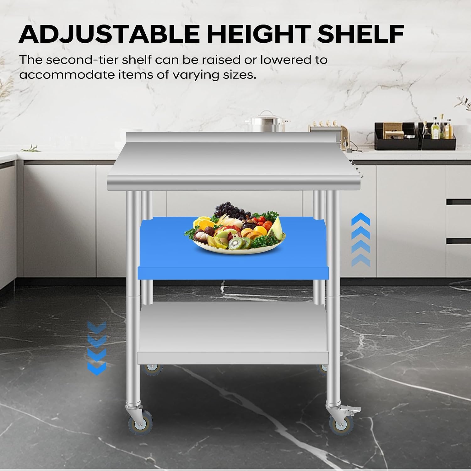 Tacleekii Commercial Stainless - Commercial Kitchen Backsplash recension och pris