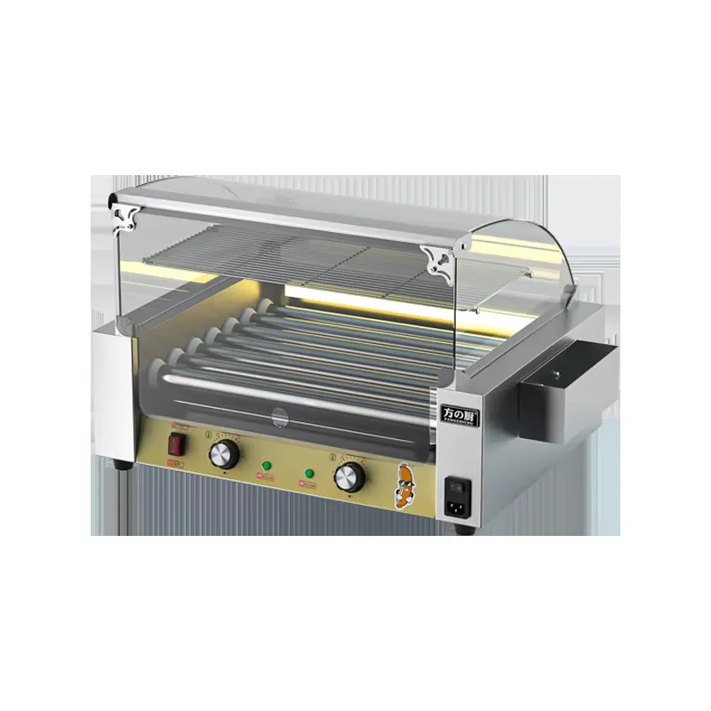 2026 Temp Control BBQ Machine  - Hot Dog Roller Grill recension och pris