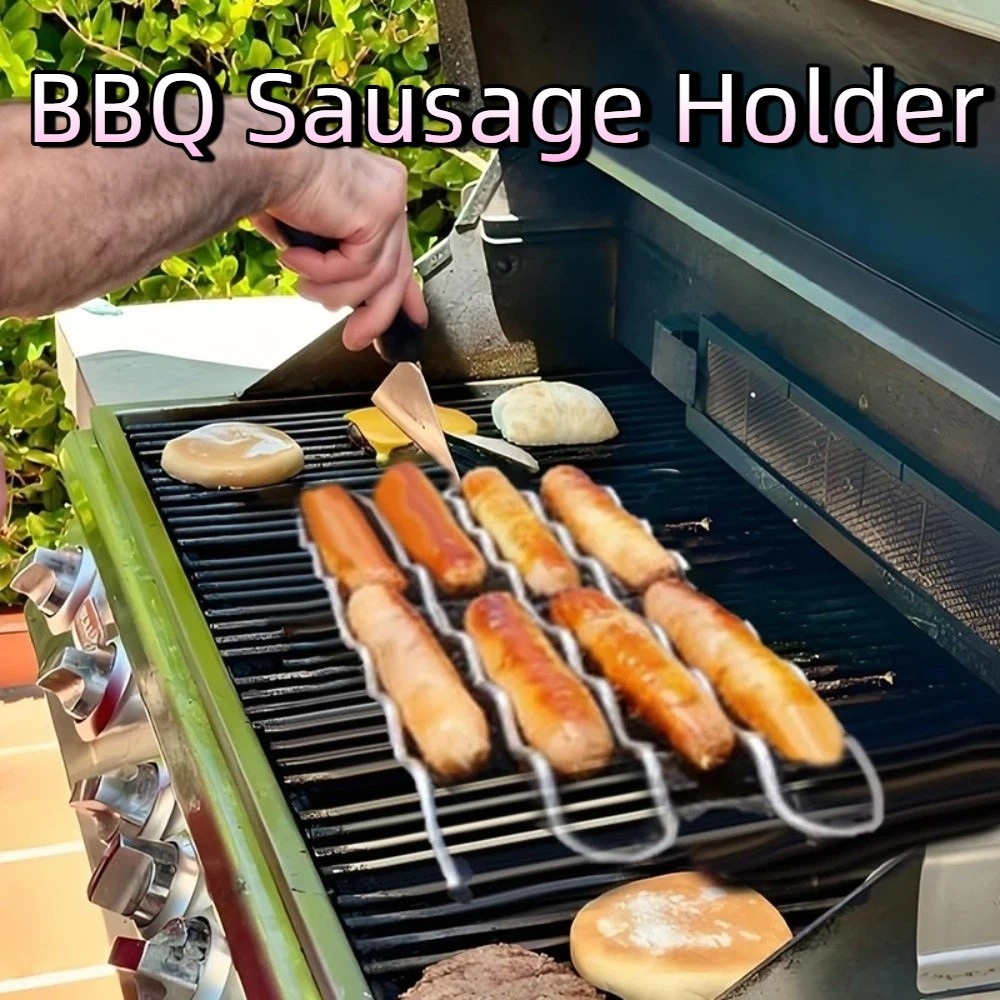 Stainless Steel BBQ Sausage Ro - Hot Dog Roller Grill recension och pris