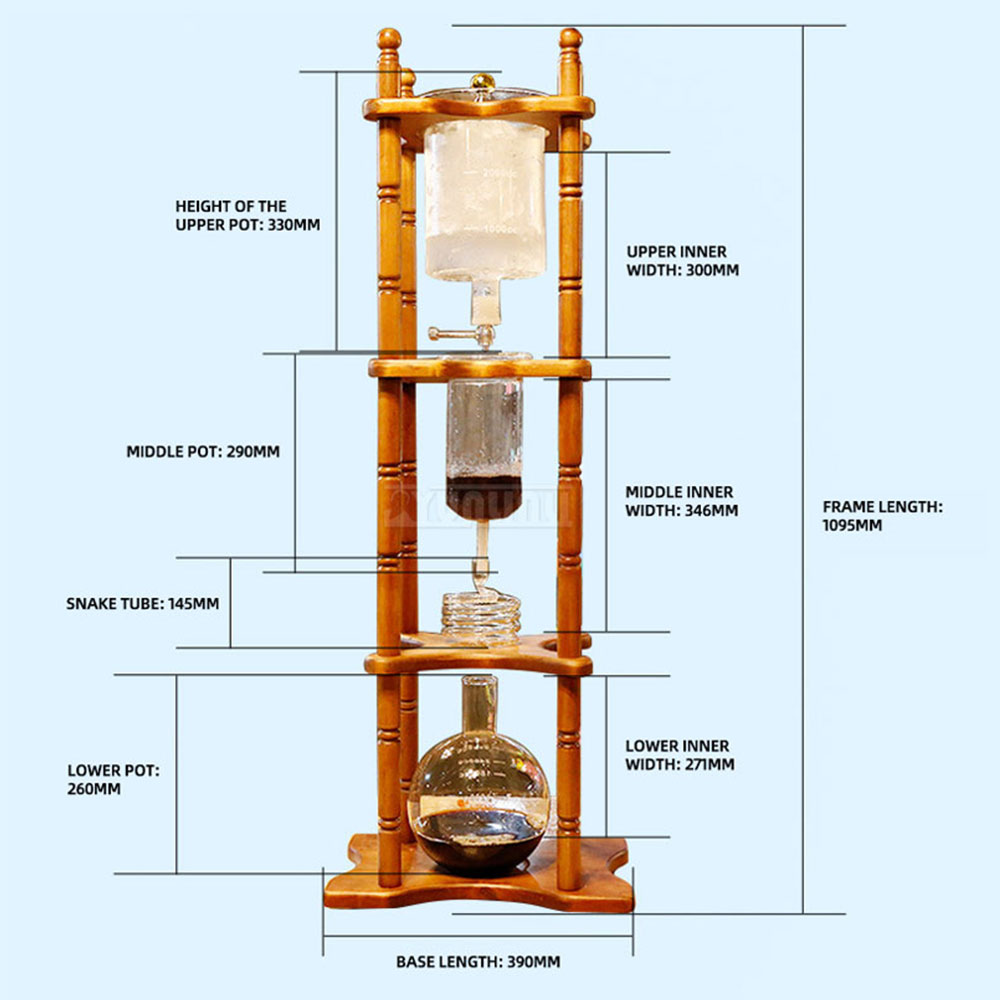 Ice drip coffee maker - Cold b - Commercial Ice Maker recension och pris