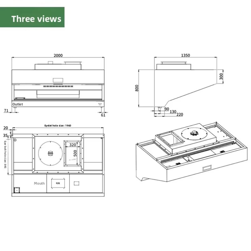 High Quality Stainless Steel W - Commercial Kitchen Hood Cleaning recension och pris