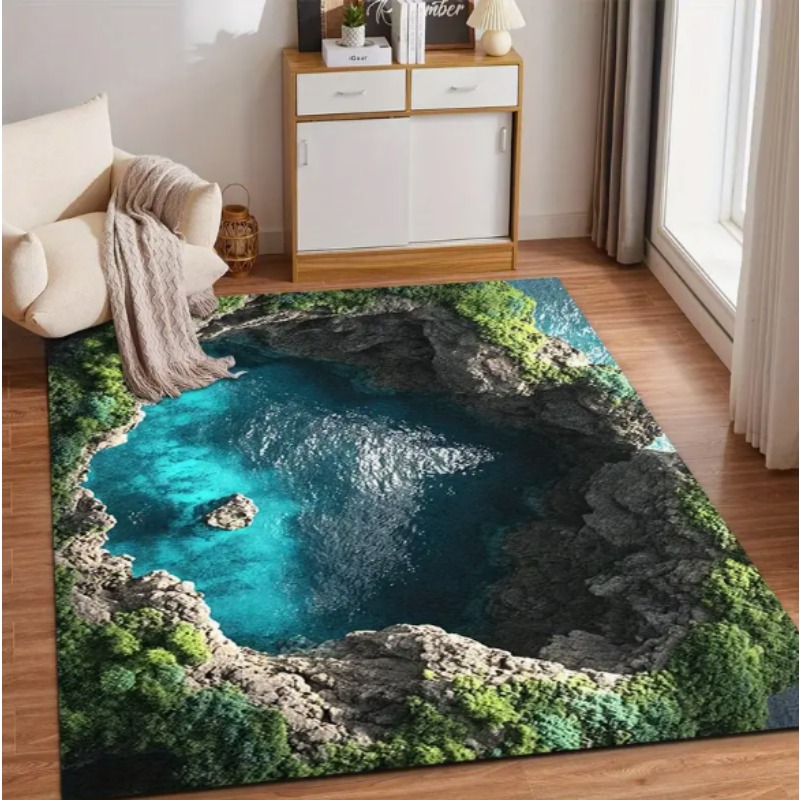 3D Visual Illusion Ocean Scene - Commercial Kitchen Mats recension och pris