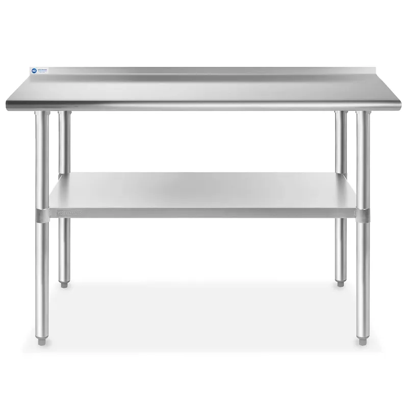 Stainless Steel Kitchen Prep T - Commercial Kitchen Backsplash recension och pris