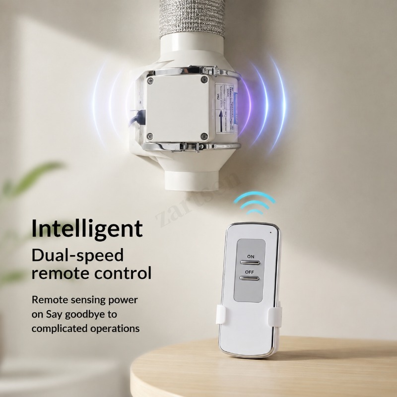4Inch Two Speed Remote Control - Commercial Kitchen Ventilation recension och pris