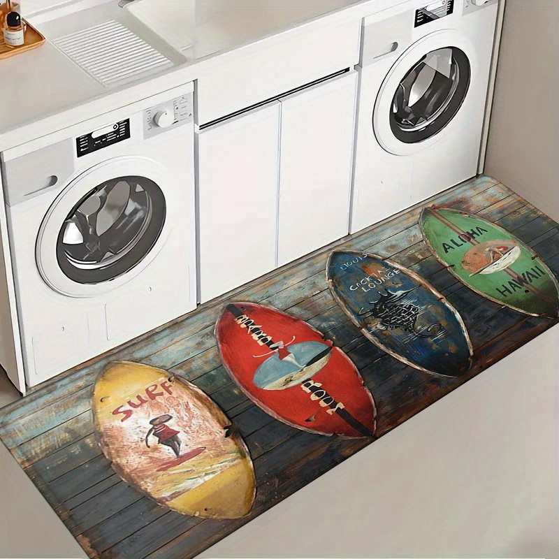 Surfboard Pattern Kitchen Hall - Commercial Kitchen Mats recension och pris