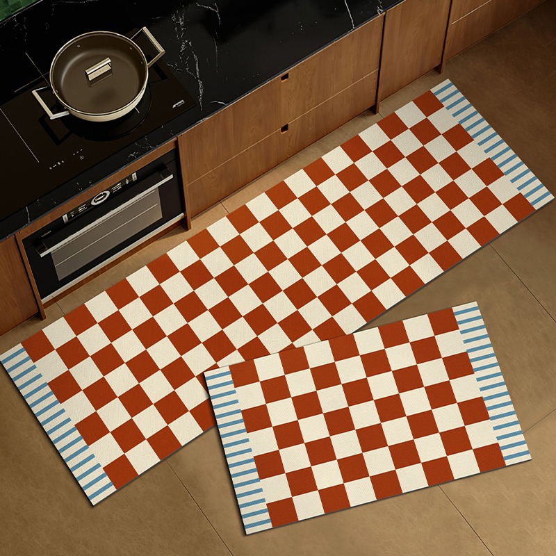 Vintage Plaid Kitchen Floor Ma - Commercial Kitchen Mats recension och pris