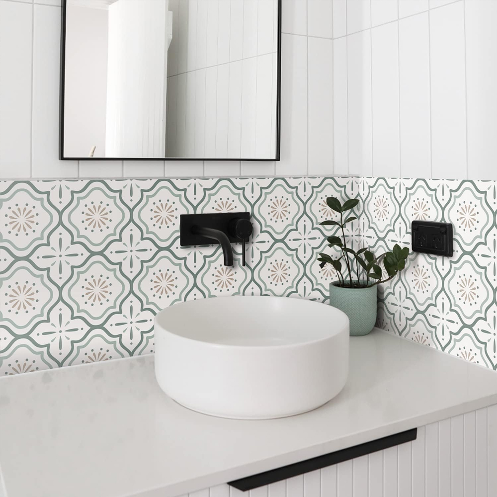 Vinyl Waterproof Tile Sticker, - Commercial Kitchen Tiles recension och pris