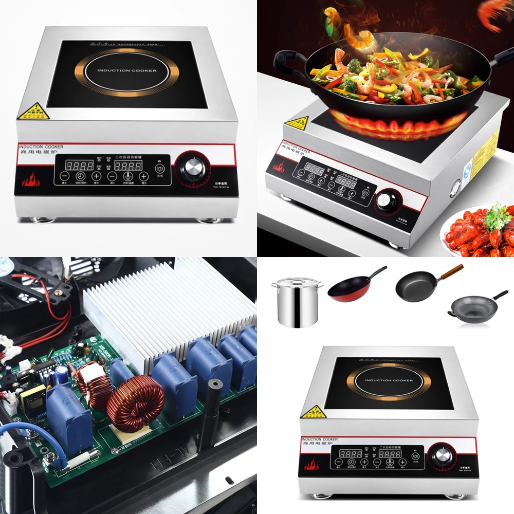 5000W Induction Cooker for Com - Commercial Kitchen Zones recension och pris