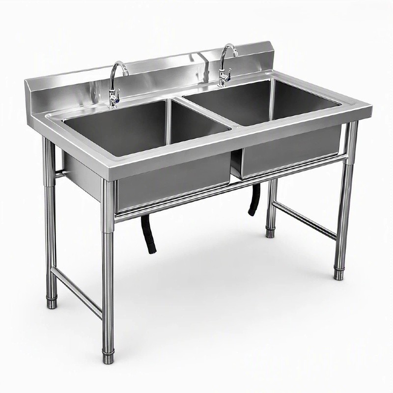 Commercial Freestanding Double - Commercial Kitchen Backsplash recension och pris