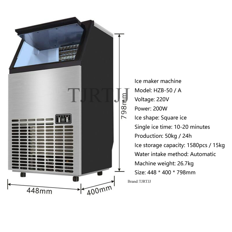 110V 220V Ice Maker Commercial - Commercial Ice Maker recension och pris