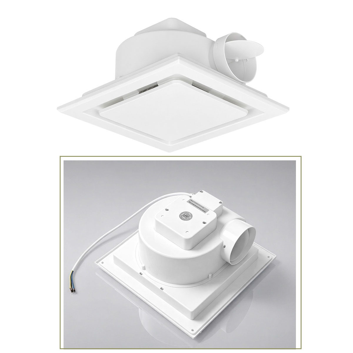 8/10/12‑inch Ceiling Duct Exha - Commercial Kitchen Ventilation recension och pris