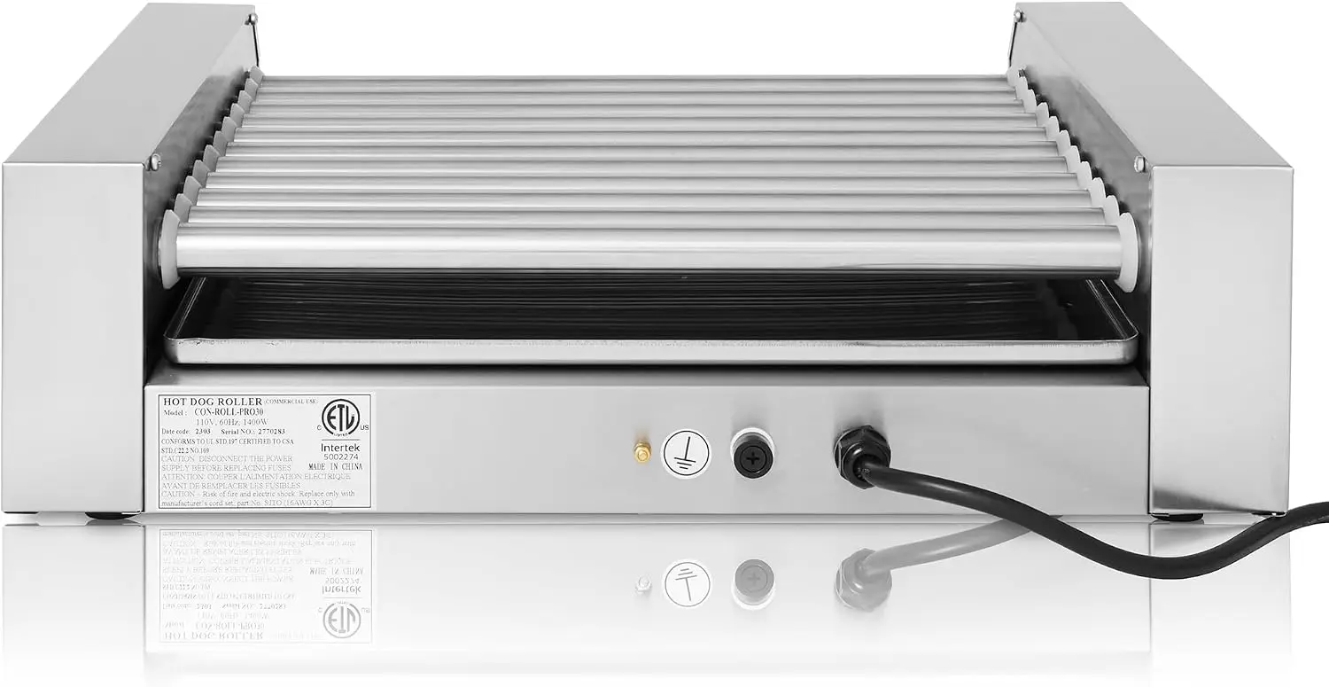 Electric 30 Hot Dog 11 Roller  - Hot Dog Roller Grill recension och pris