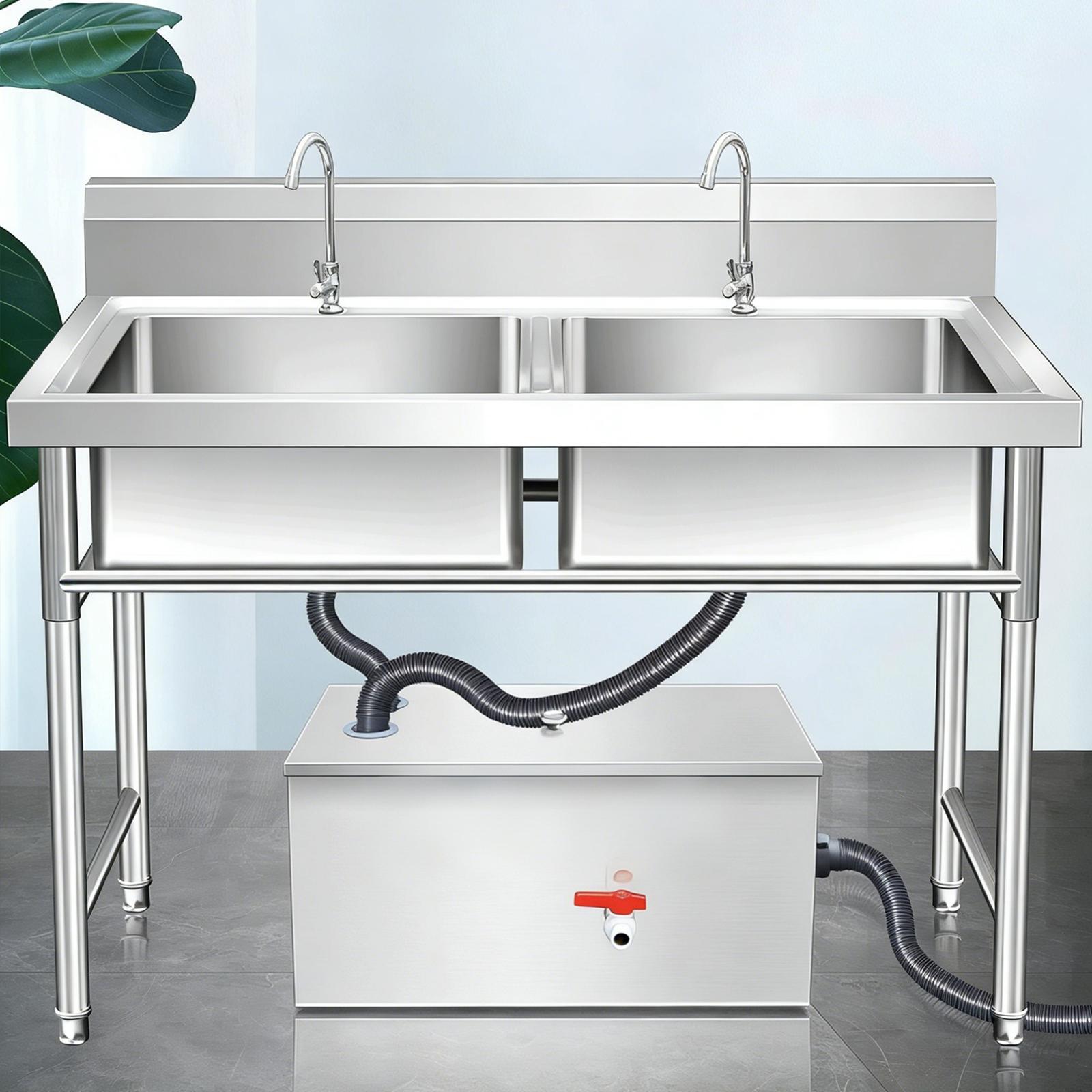 Wear Resistant Stainless Steel - Commercial Kitchen Grease Interceptor recension och pris
