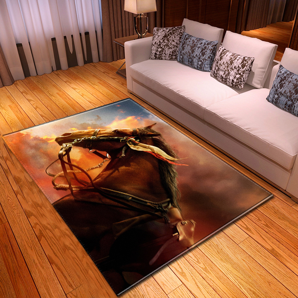 Modern Decor 3D Horses Pattern - Commercial Kitchen Mats recension och pris