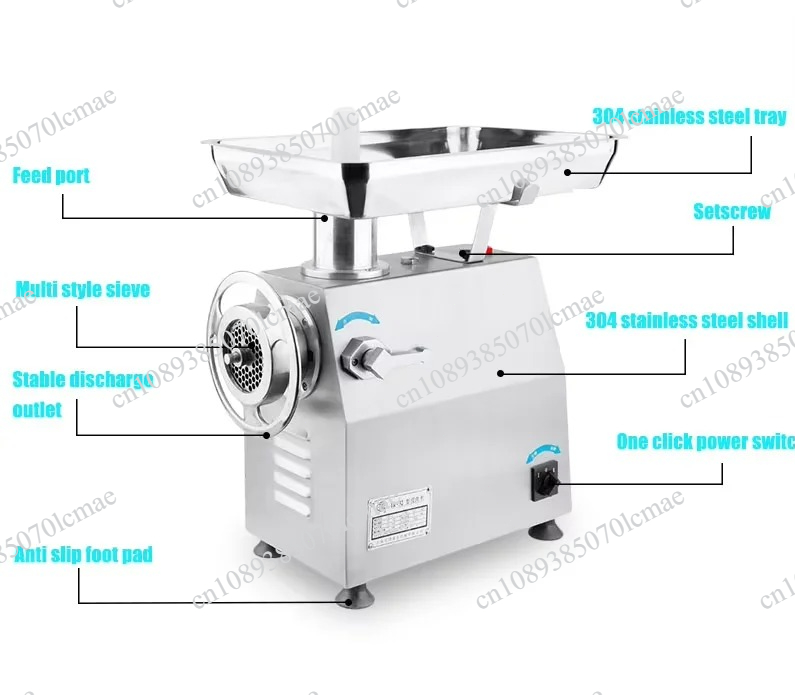 Electric Meat Grinder & Sausag - Commercial Kitchen Inspection recension och pris