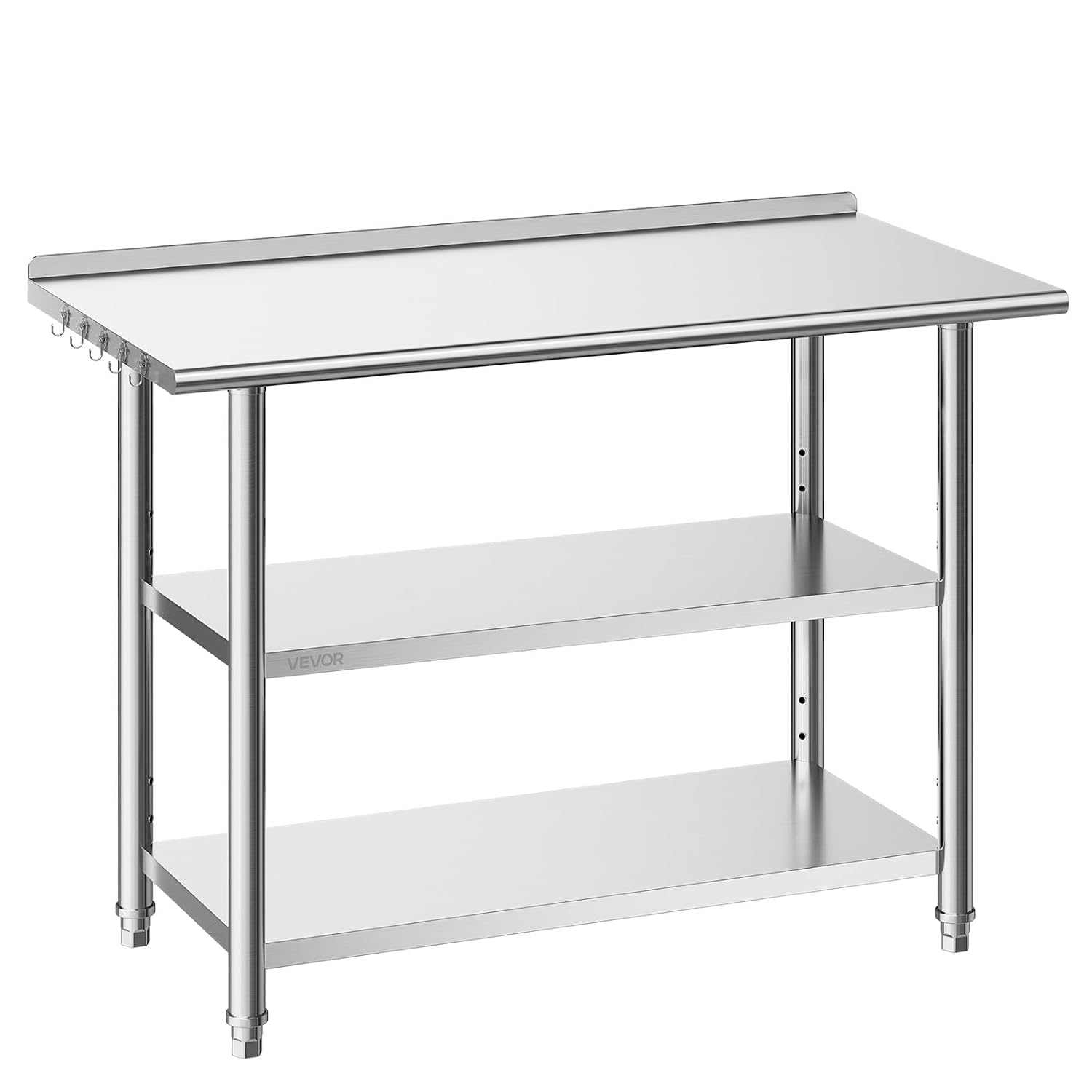 Stainless Steel Work Table, 24 - Commercial Kitchen Backsplash recension och pris
